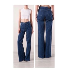 NWT Wildfox Super High Rise Flare Jeans